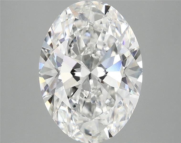 3.87 Carat Oval Lab Diamond