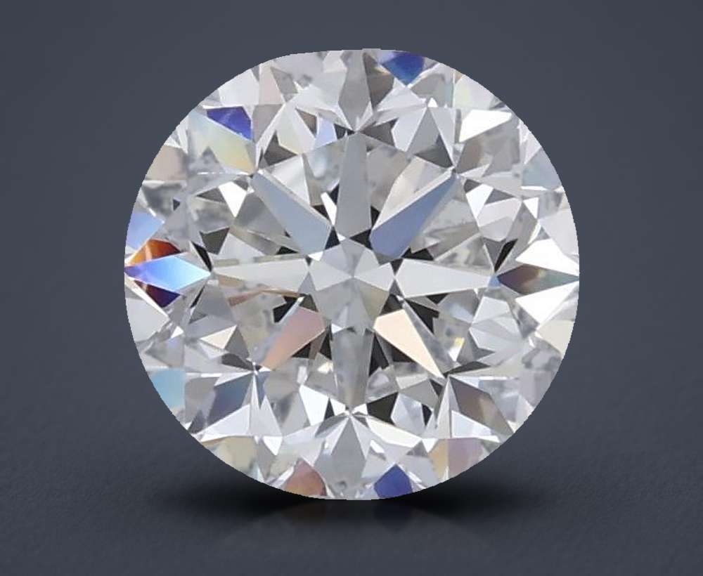 0.90 Carat Round Natural Diamond