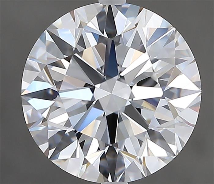 2.81ct D FL Rare Carat Ideal Cut Round Diamond