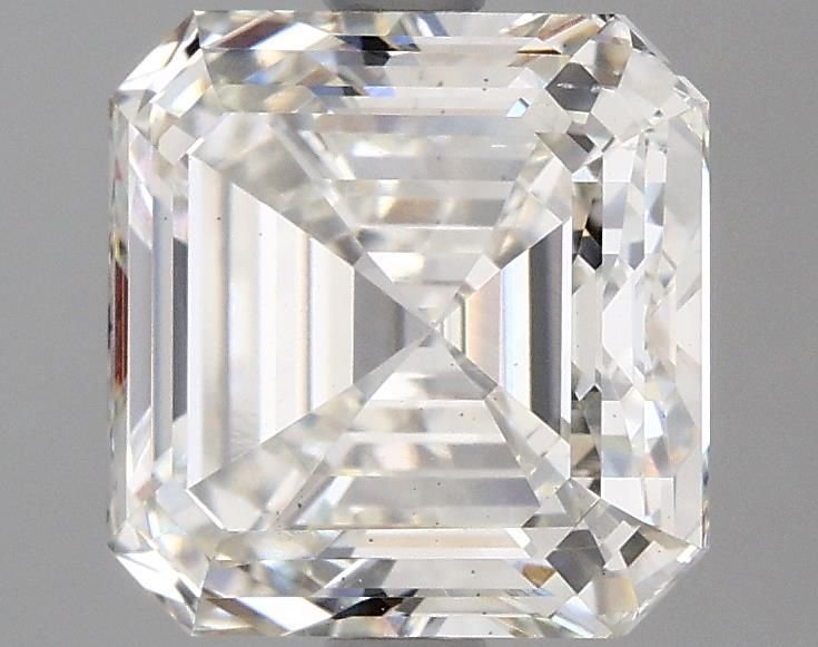 3.52ct G VS2 Rare Carat Ideal Cut Asscher Lab Grown Diamond