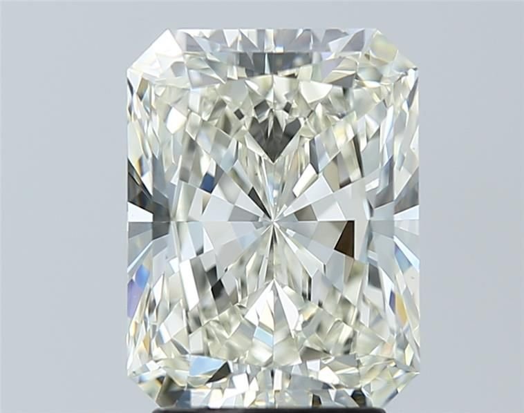 3.01ct K VS2 Rare Carat Ideal Cut Radiant Diamond