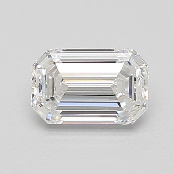 0.55ct E IF Rare Carat Ideal Cut Emerald Lab Grown Diamond