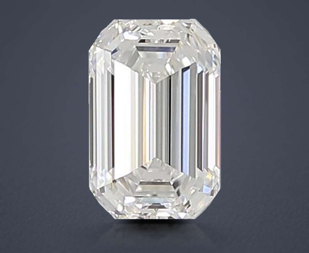 0.55 Carat Emerald Lab Diamond