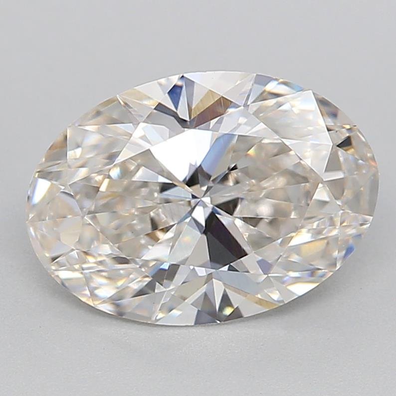 1.04ct H VVS2 Rare Carat Ideal Cut Oval Lab Grown Diamond