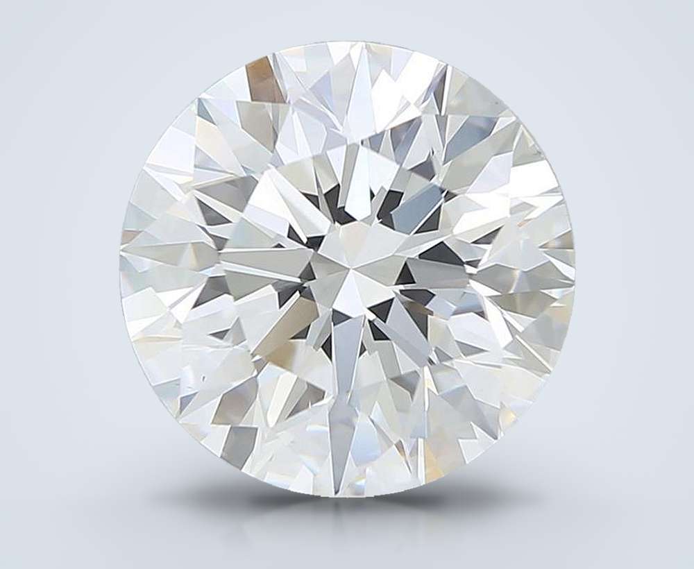 8.68 Carat Round Lab Diamond