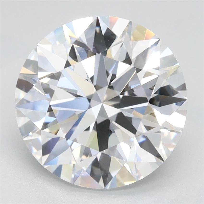 2.75ct D VVS1 Rare Carat Ideal Cut Round Lab Grown Diamond