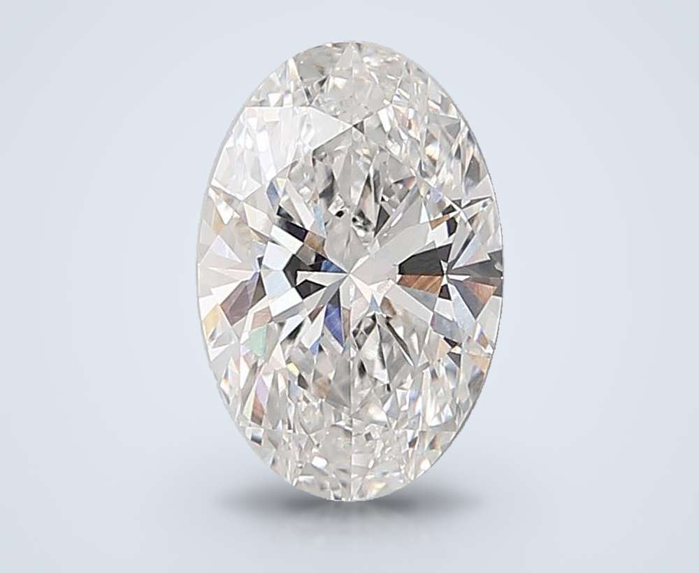 5.00 Carat Oval Lab Diamond