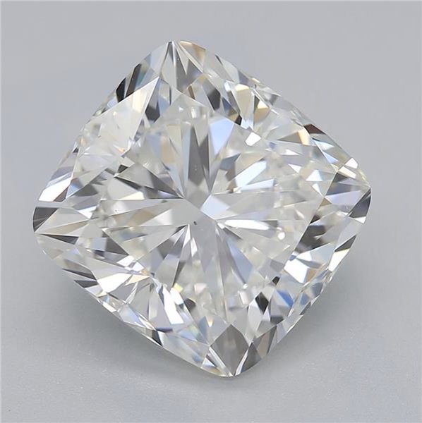 3.00ct G SI1 Rare Carat Ideal Cut Cushion Diamond