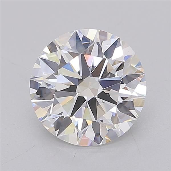2.54ct D VS2 Rare Carat Ideal Cut Round Lab Grown Diamond