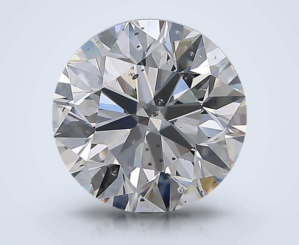 3.00 Carat Round Natural Diamond