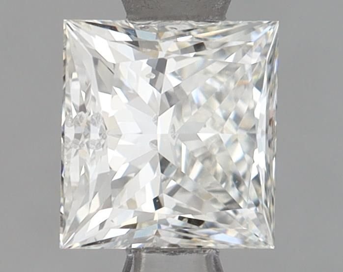 0.95ct G SI1 Rare Carat Ideal Cut Princess Lab Grown Diamond