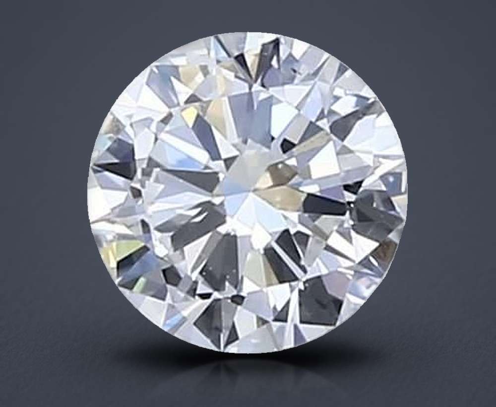 0.70 Carat Round Natural Diamond