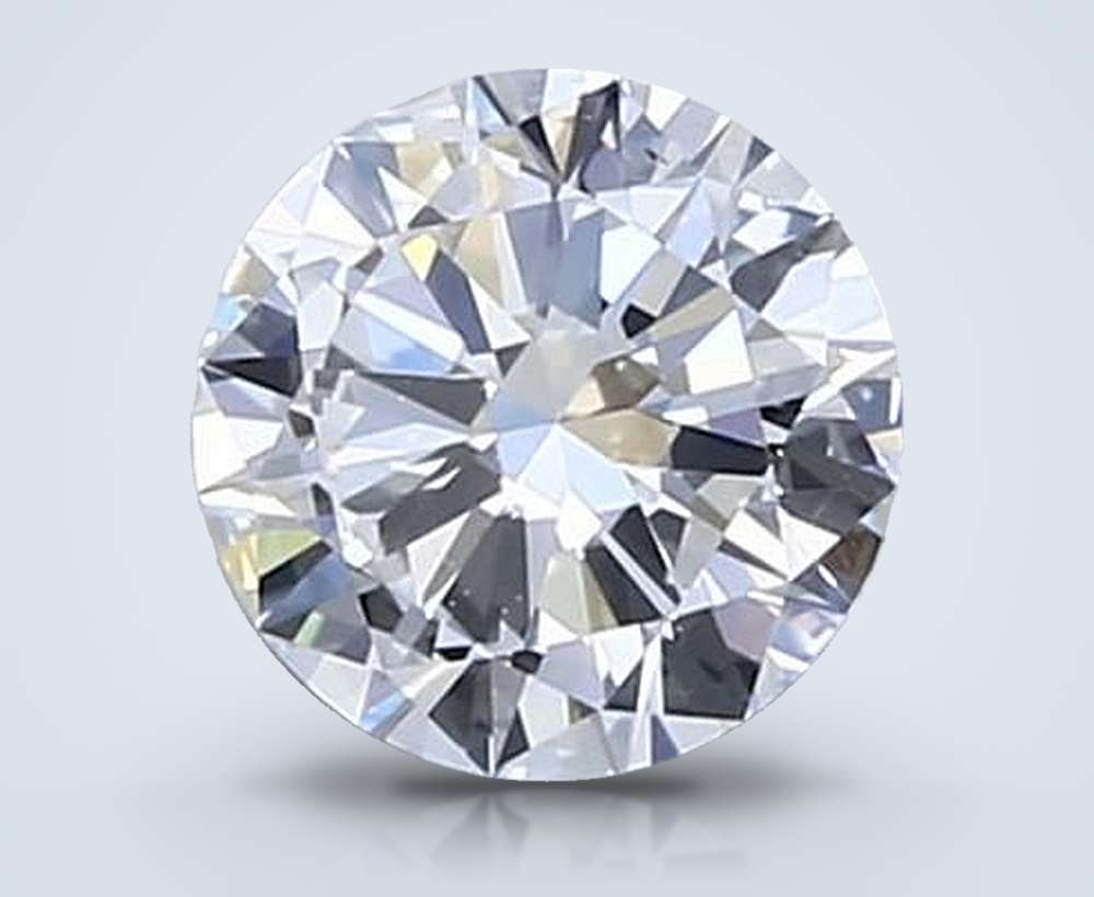 0.70 Carat Round Natural Diamond