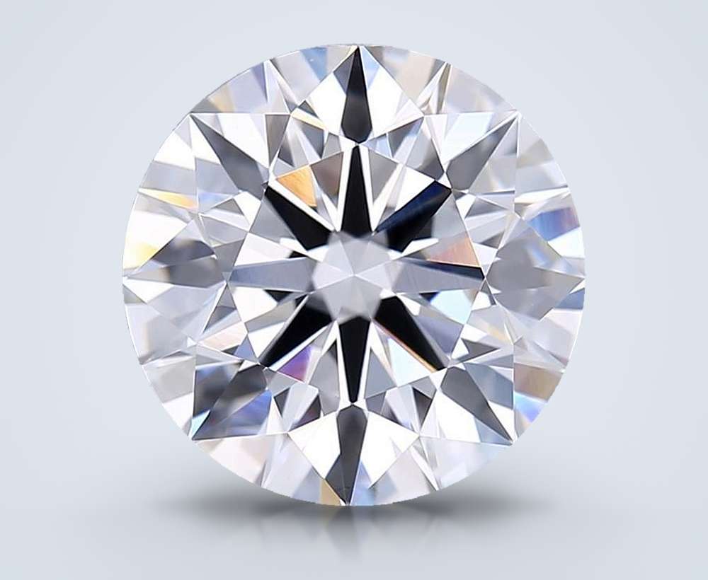 3.97 Carat Round Lab Diamond