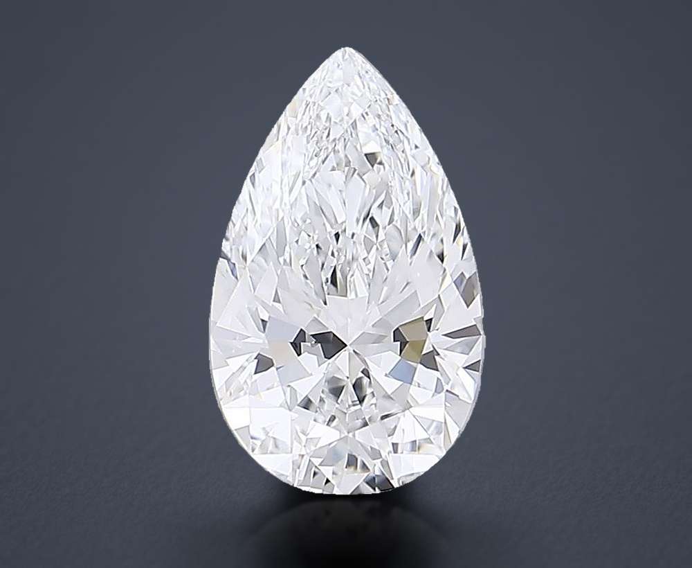 3.28 Carat Pear Lab Diamond