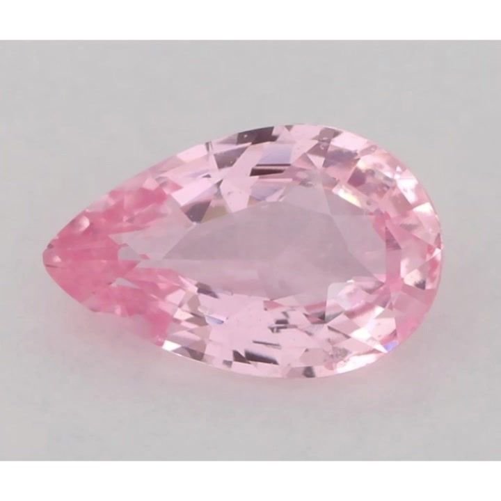 1.06 Carat Pink Pear Sapphire