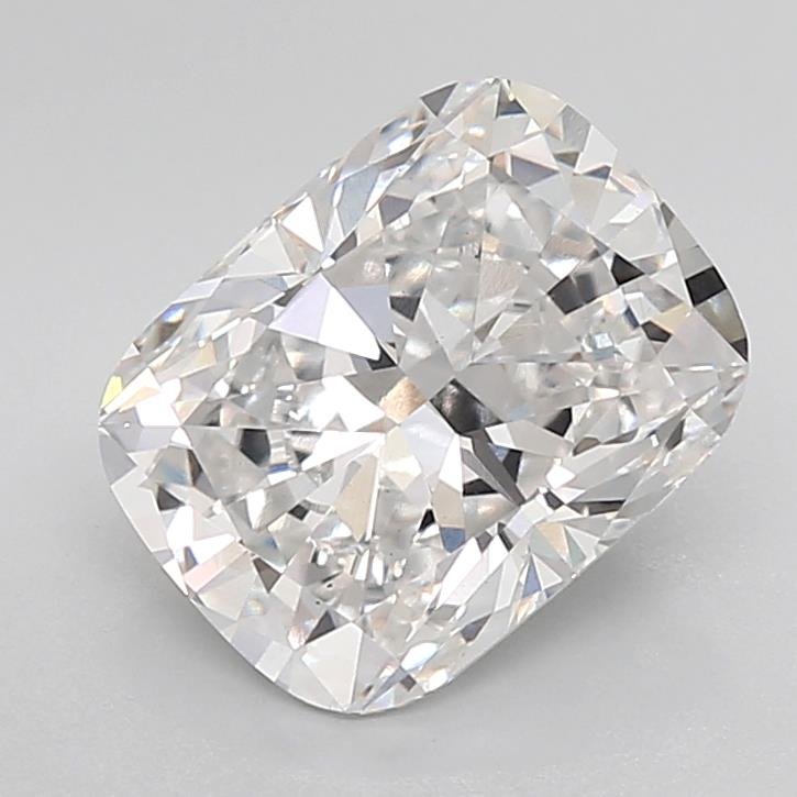 3.76ct F VS1 Very Good Cut Cushion Lab Grown Diamond