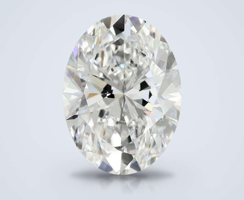 3.77 Carat Oval Lab Diamond