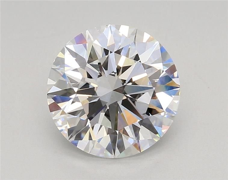 3.01ct E VS1 Rare Carat Ideal Cut Round Lab Grown Diamond