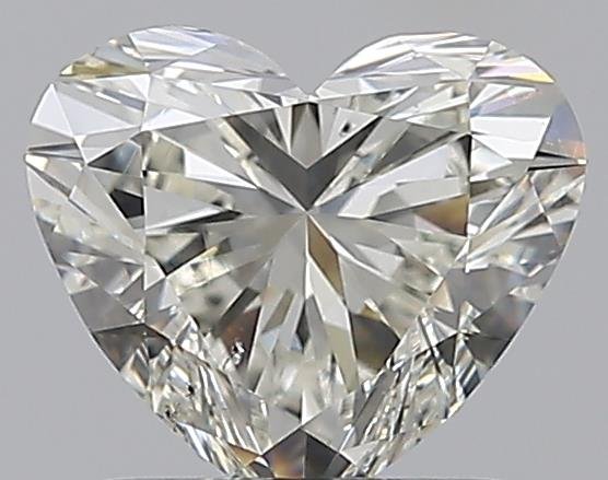 1.01ct J SI1 Rare Carat Ideal Cut Heart Diamond