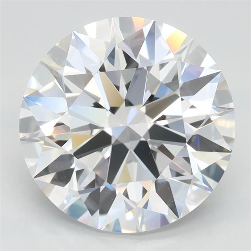 3.16ct D IF Rare Carat Ideal Cut Round Lab Grown Diamond