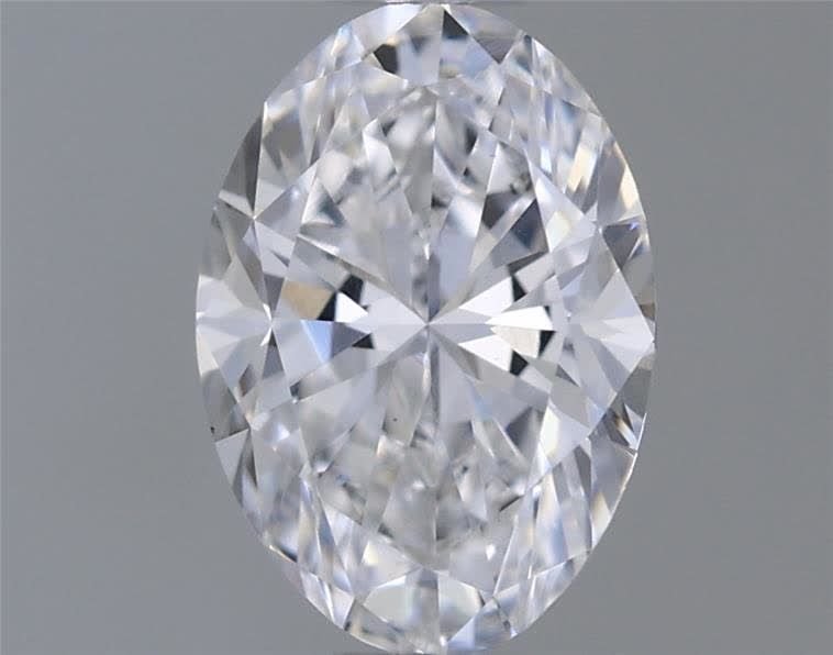 0.56ct D VS1 Rare Carat Ideal Cut Oval Lab Grown Diamond