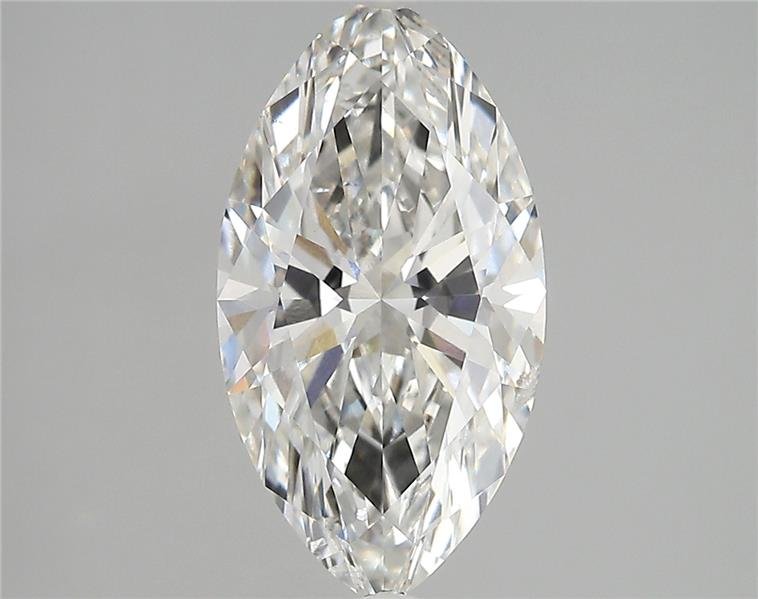 3.06ct G SI1 Rare Carat Ideal Cut Marquise Lab Grown Diamond