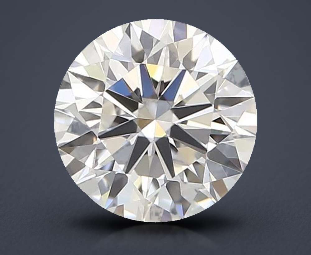 0.59 Carat Round Natural Diamond