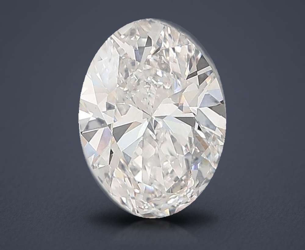 3.76 Carat Oval Lab Diamond