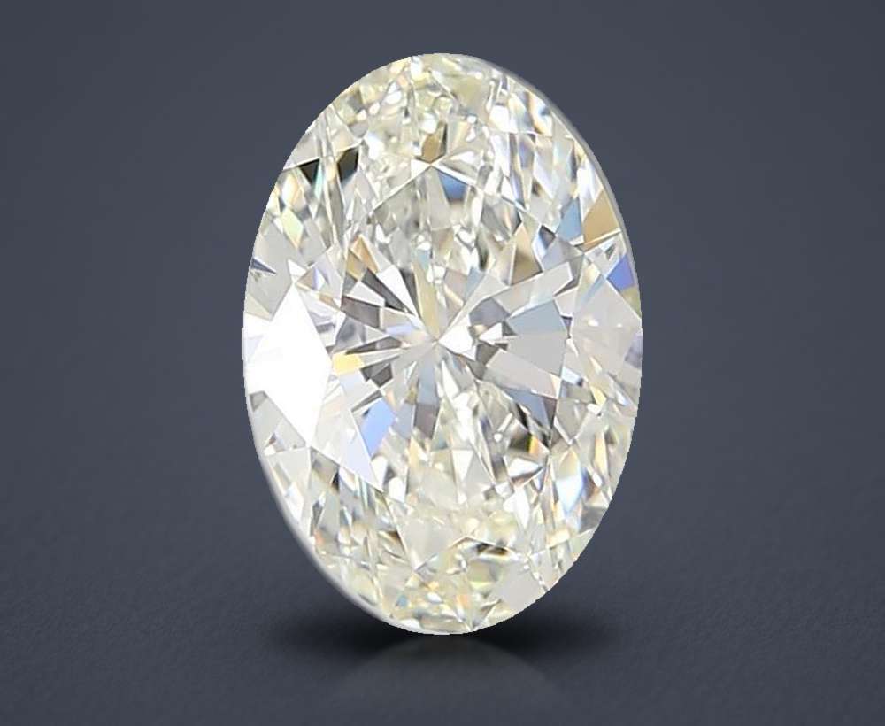 3.48 Carat Oval Lab Diamond