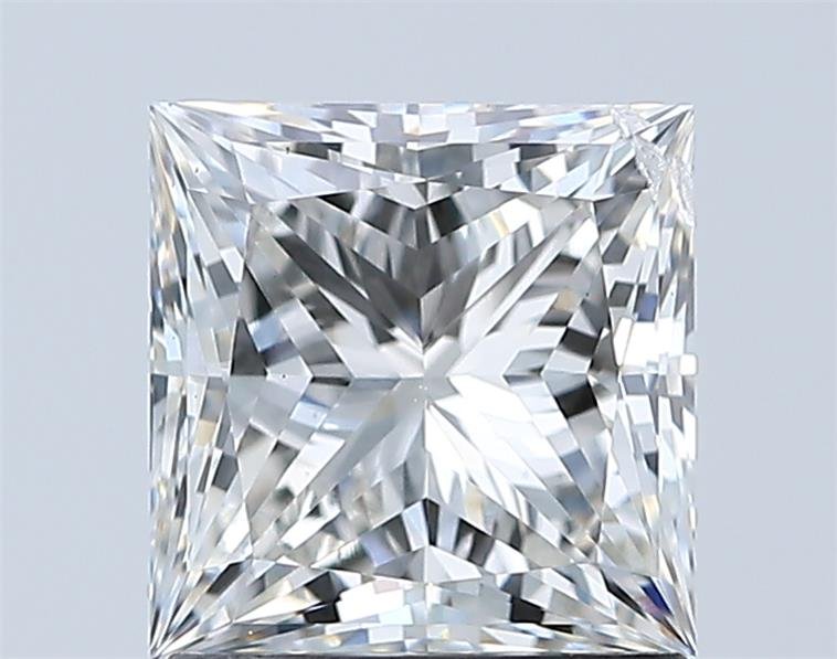 1.48ct G VS2 Rare Carat Ideal Cut Princess Lab Grown Diamond