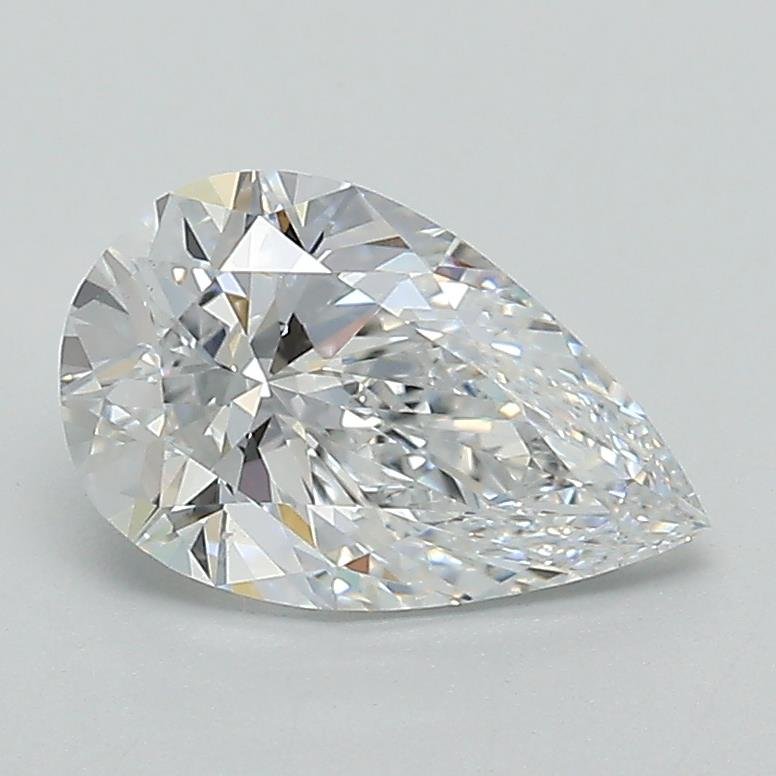 1.25ct E VS1 Rare Carat Ideal Cut Pear Lab Grown Diamond