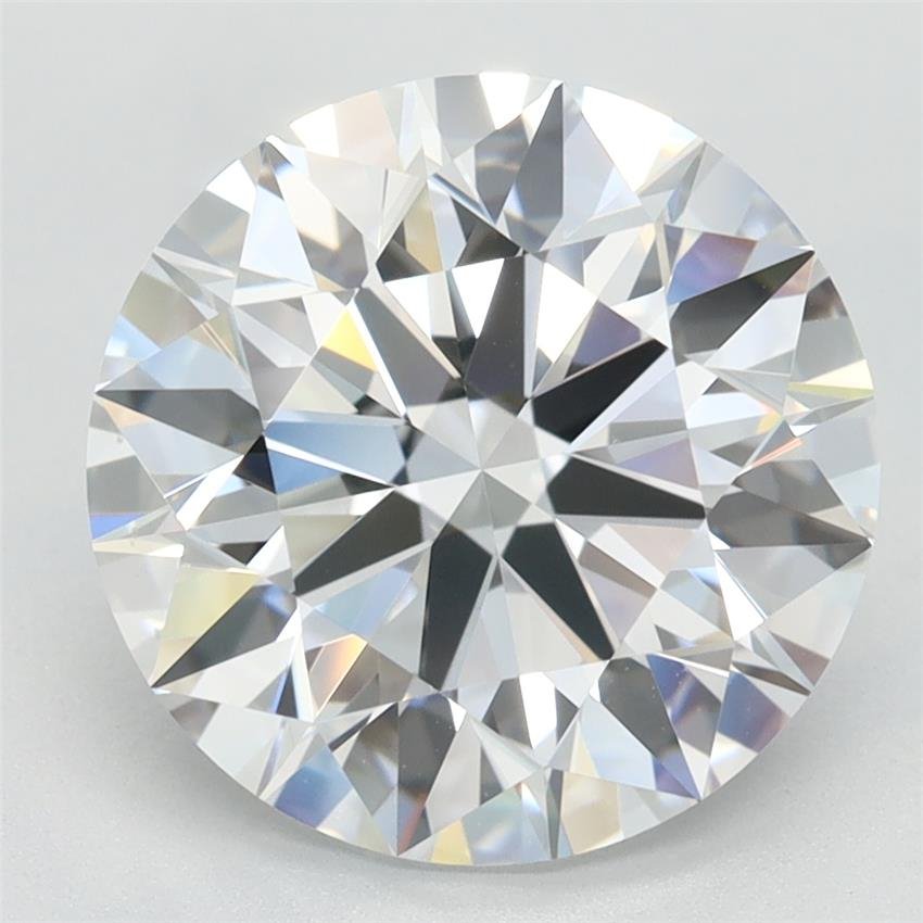 3.77ct D VVS2 Rare Carat Ideal Cut Round Lab Grown Diamond