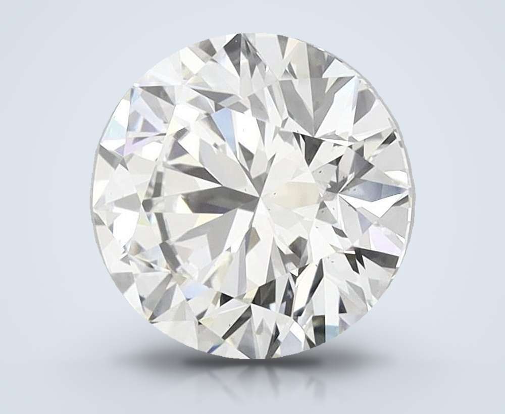 2.74 Carat Round Lab Diamond