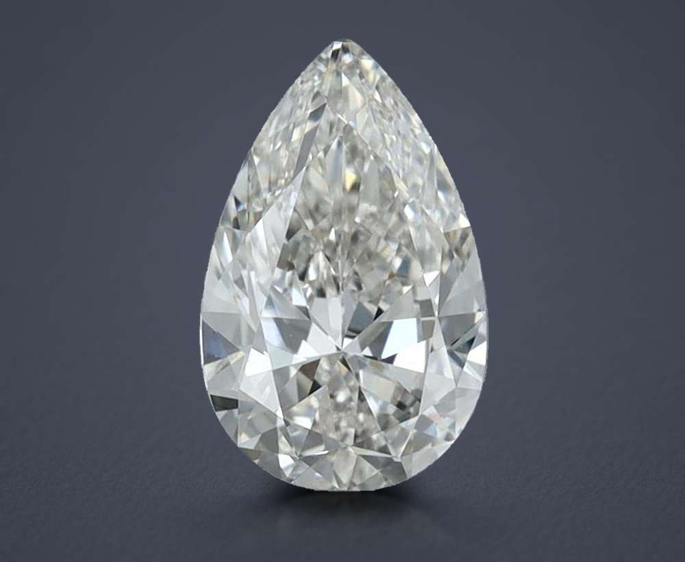 0.50 Carat Pear Natural Diamond
