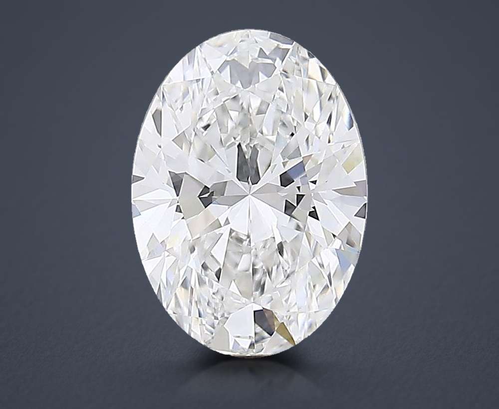 5.40 Carat Oval Lab Diamond