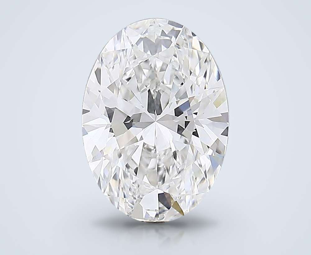 5.40 Carat Oval Lab Diamond