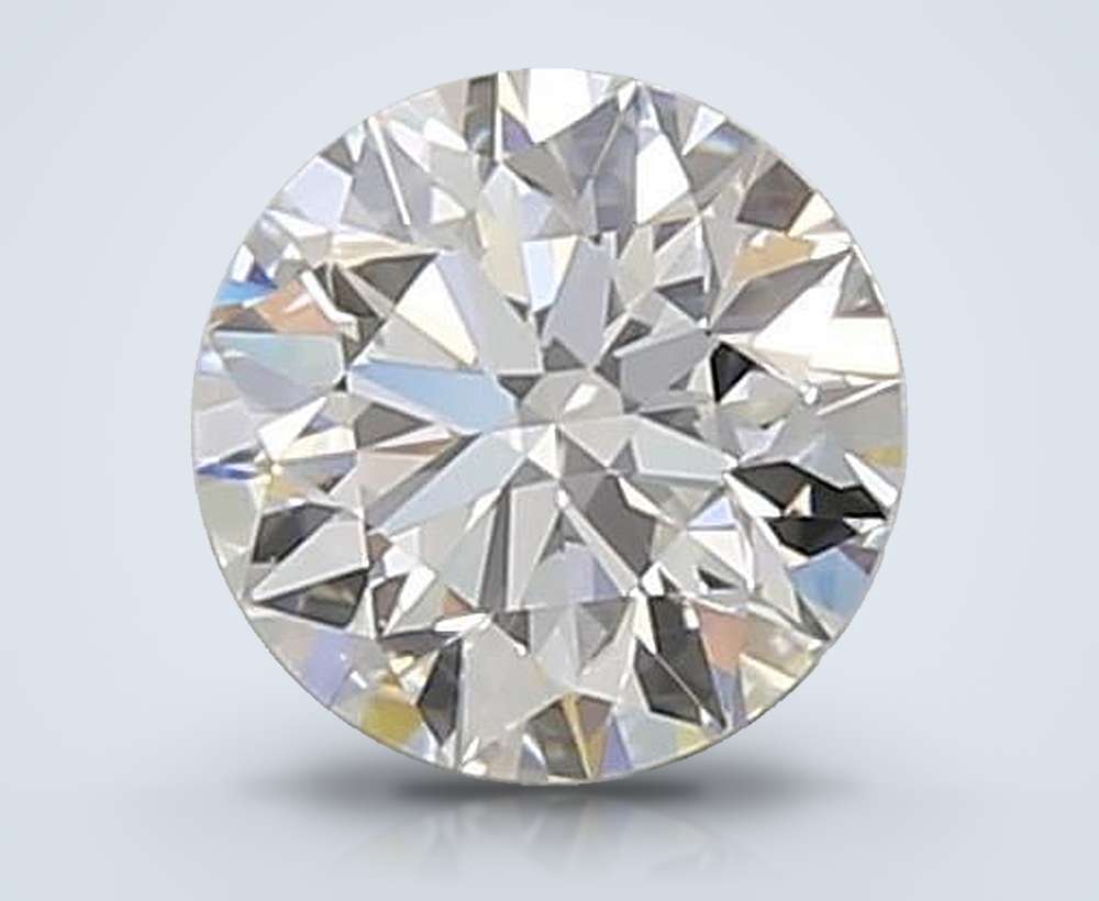 0.71 Carat Round Natural Diamond