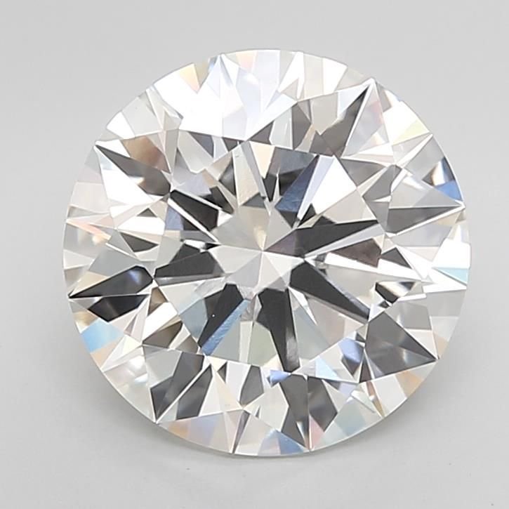 6.05ct G VS1 Rare Carat Ideal Cut Round Lab Grown Diamond
