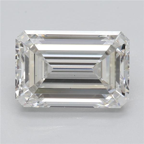 2.73ct G VS2 Excellent Cut Emerald Lab Grown Diamond