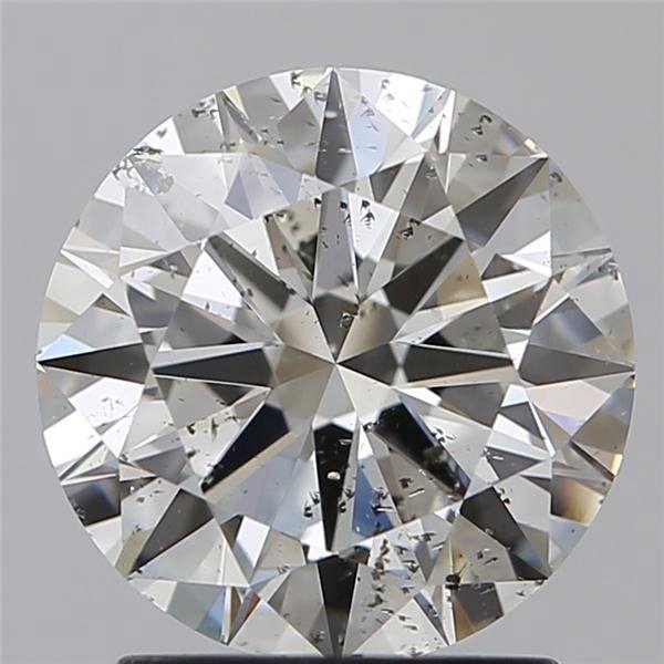 2.01ct I SI2 Rare Carat Ideal Cut Round Diamond