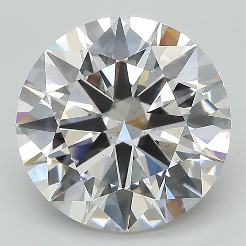 4.02ct H VS2 Rare Carat Ideal Cut Round Lab Grown Diamond