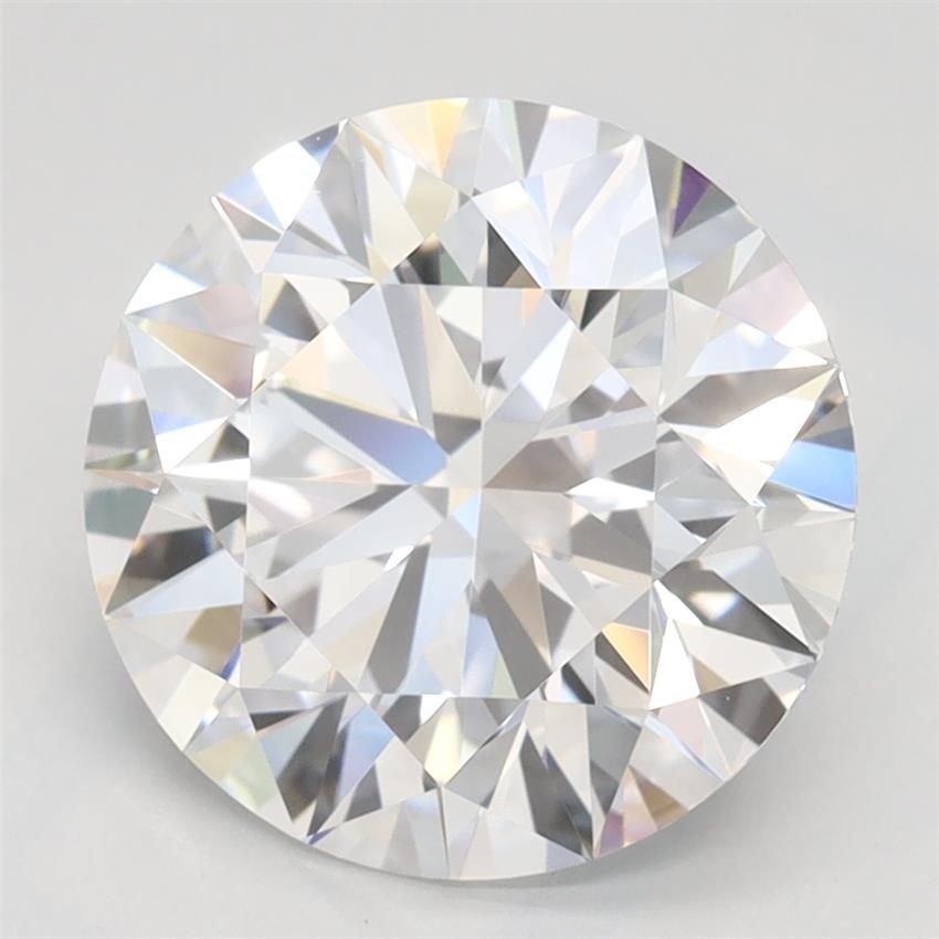 2.82ct D IF Rare Carat Ideal Cut Round Lab Grown Diamond
