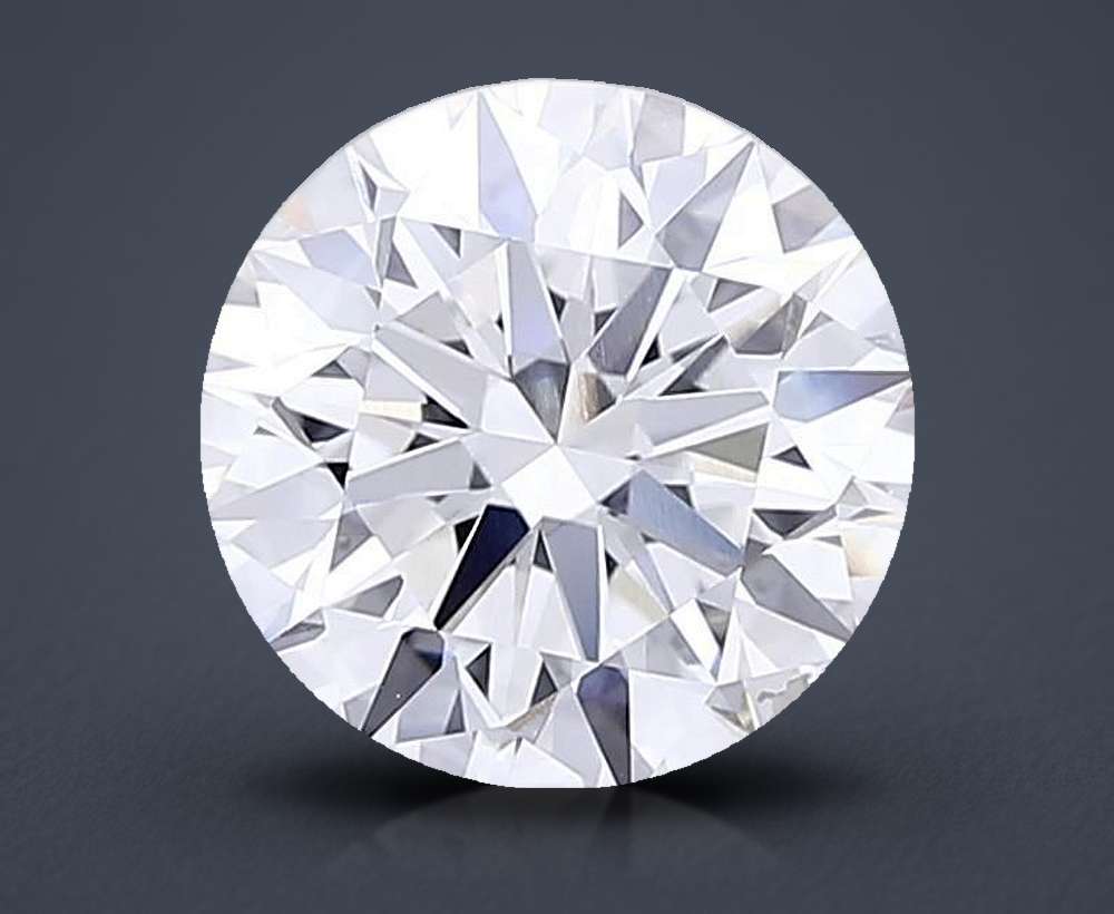 6.46 Carat Round Lab Diamond