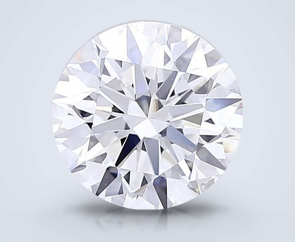 6.46 Carat Round Lab Diamond