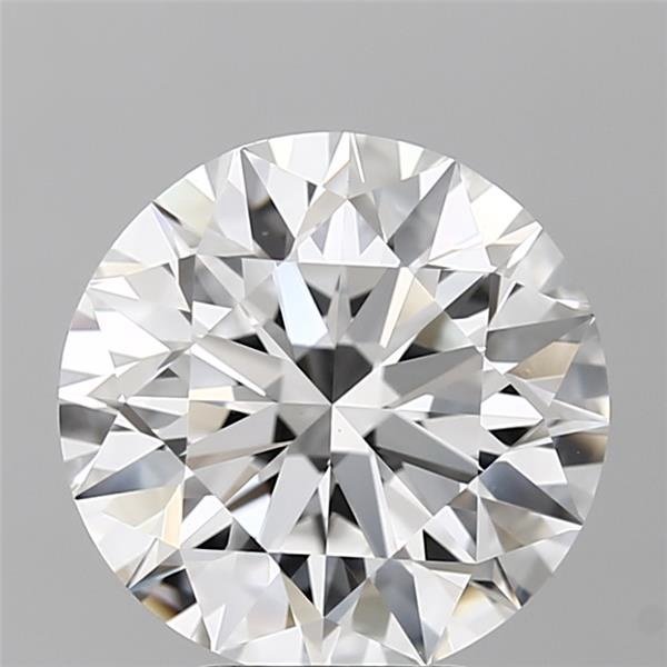 4.41ct E VS2 Rare Carat Ideal Cut Round Diamond