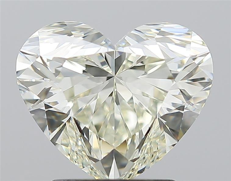 2.20ct J VVS2 Rare Carat Ideal Cut Heart Diamond