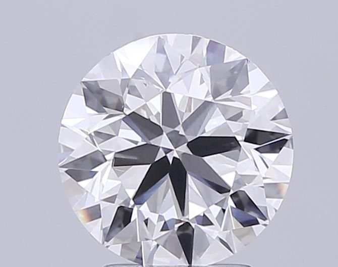 2.50ct E SI1 Excellent Cut Round Lab Grown Diamond