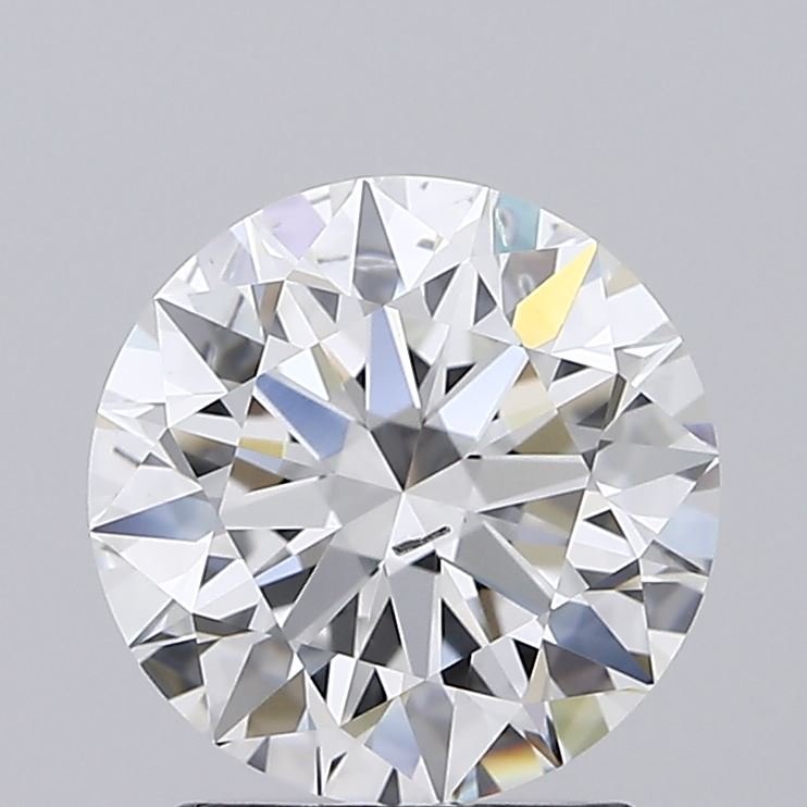 2.15ct E SI1 Rare Carat Ideal Cut Round Lab Grown Diamond