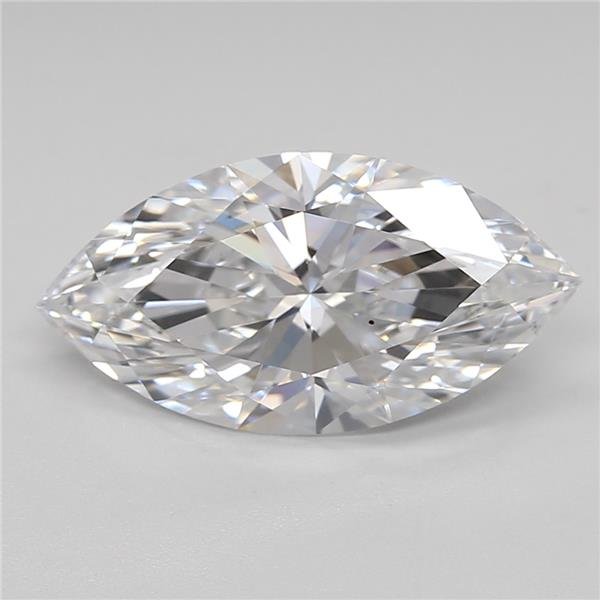 2.46ct D VS2 Rare Carat Ideal Cut Marquise Lab Grown Diamond